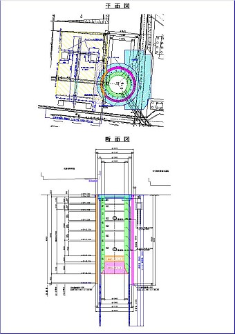 送水管布設上小坂図面